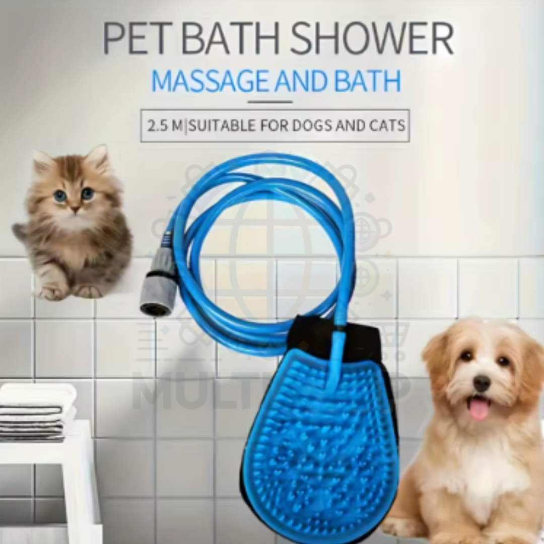 HydroPaw 3-en-1™ Guante Masajeador Baño Mascotas